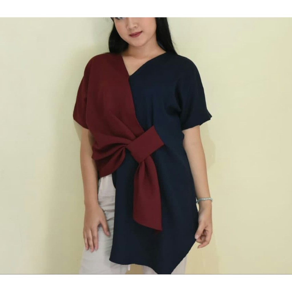 ATASAN WANITA BAJU 2 WARNA