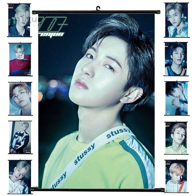 NCT U NCT 127 NCT DREAM Album Chain Scroll Cloth Poster 297*210MM