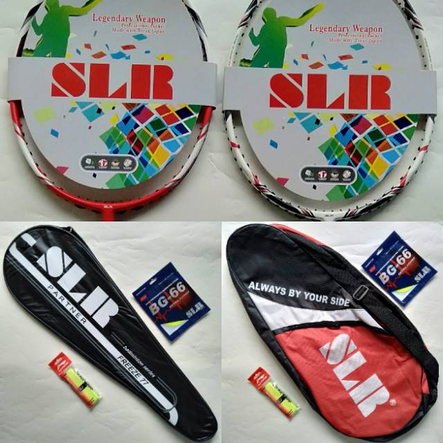 PACKING KAYU - Raket Badminton SLR GRAPHITE S13 S15 Flexible ORIGINAL