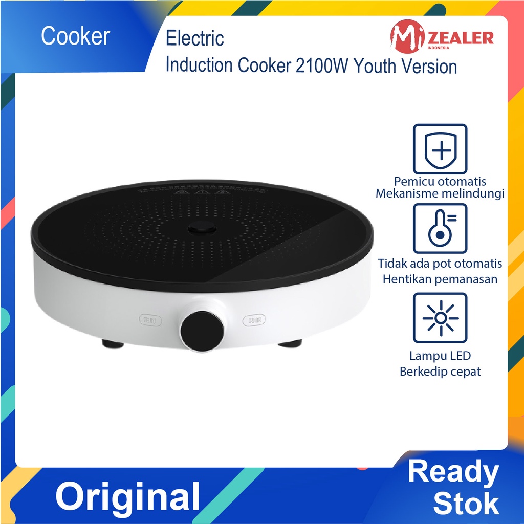 Electric Cooker Youth Version Smart 2100W 9 level Heating control 156mm Coil