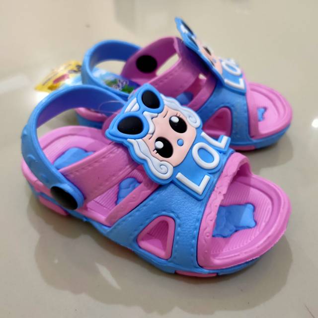  Sandal  anak  perempuan  yitai 306 LOL  Shopee Indonesia