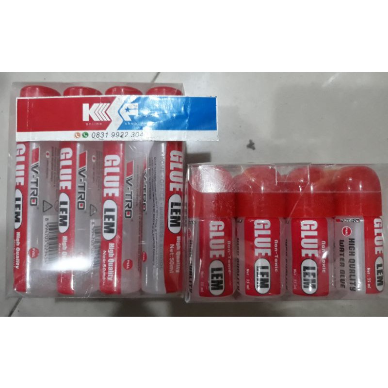 

LEM KERTAS ROLL ON LEM KERTAS V-TRO 35ml & 50ml