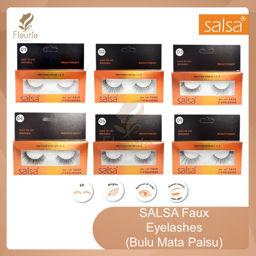 SALSA Faux Eyelashes - Salsa Bulu Mata Palsu