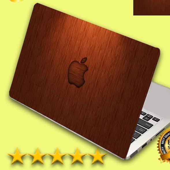Garskin Laptop Apple Coklat 2 Skin Laptop Stiker Laptop