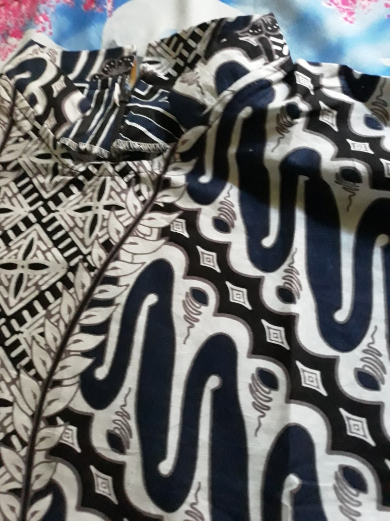 Atasan Batik Wanita Tunik Batik Size M L Xl Xxl