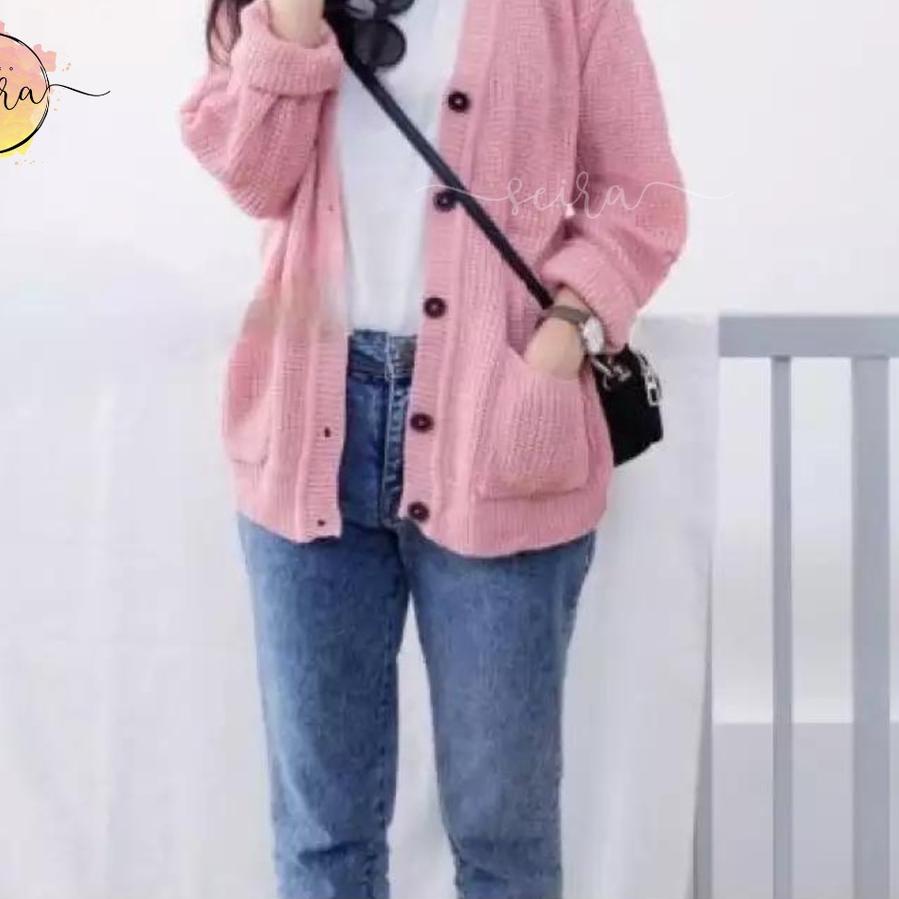 ➨ [BISA ] Merissa Outer Cardigan / Cardigan Wanita Rajut Halus / Merisa Outer Cardi / Cardigan Rajut