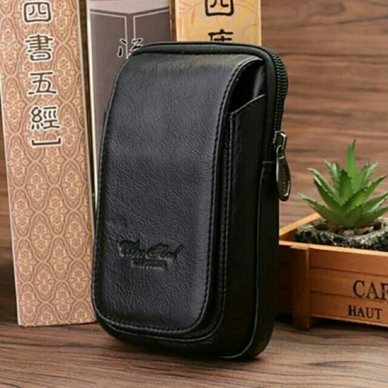 Hpo cheer soul 2379 tinggi 17cm - dompet hp kulit 2 ruang