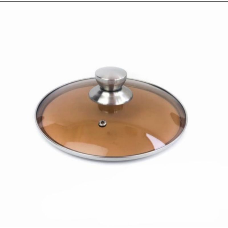 home pro panci stainless steel sauce pan high quality tutup kaca 20cm