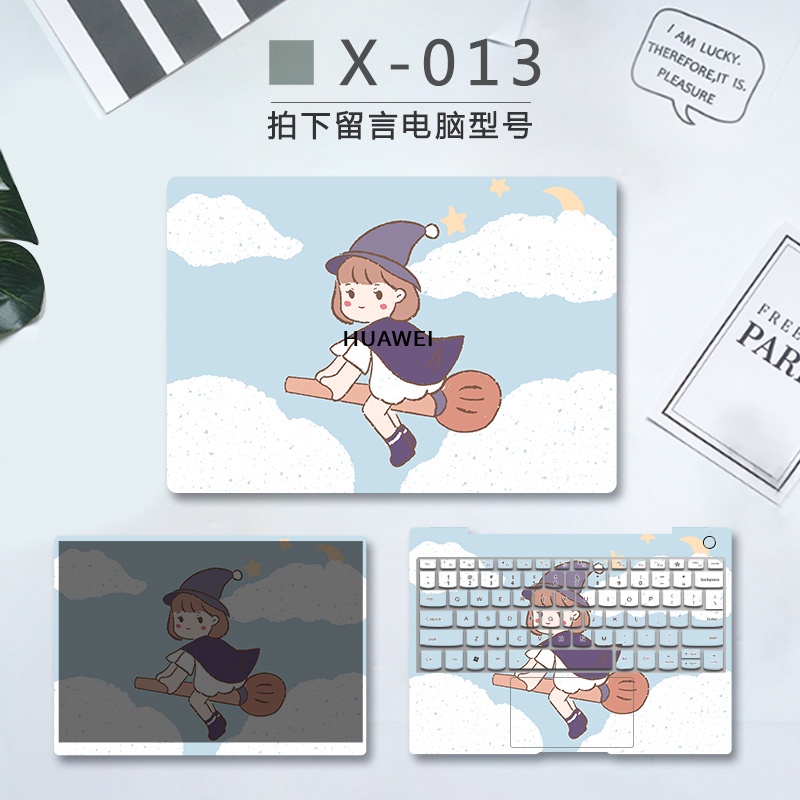 Magicbookpro Sticker Huawei Matebook14 Film Matebook13 Film Pelindung Matebook13 2020 Raptor Notebook Matebookd14/D15/X Full Set Film Komputer