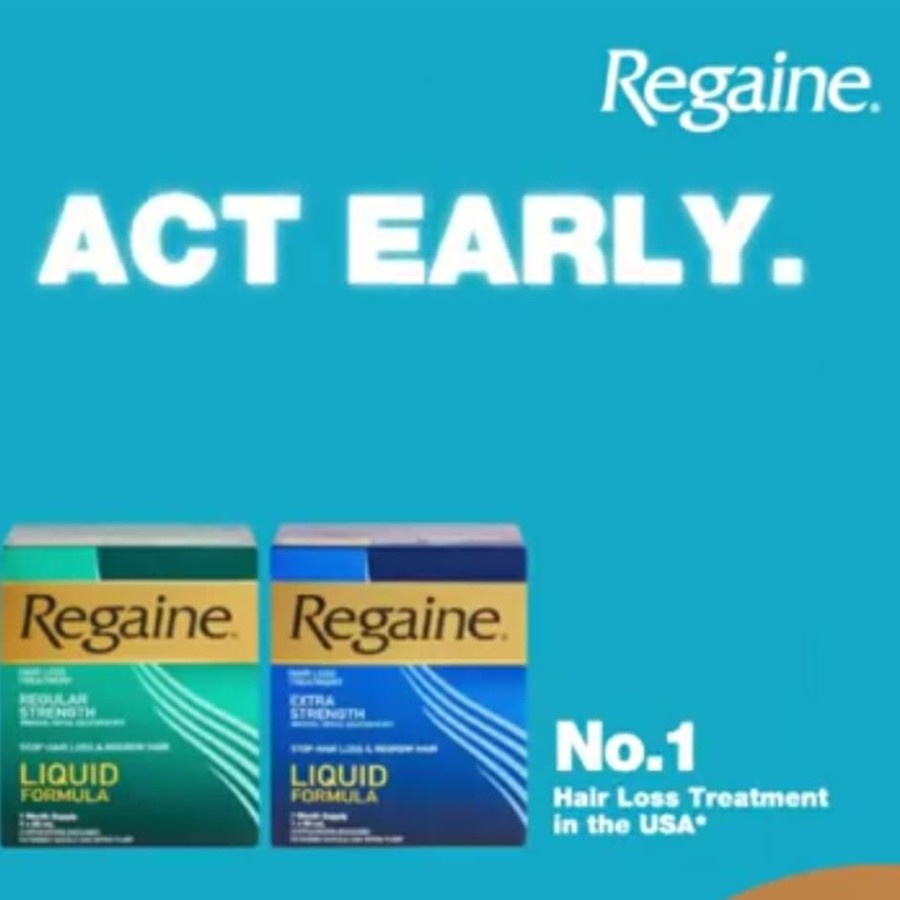 Regaine Hair Loss Treatment Minoxidil 60ml - 100% Original From USA