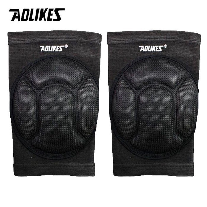 Knee Pad Support Aolikes Protector Brace Deker Pelindung Lutut Futsal Aolikes