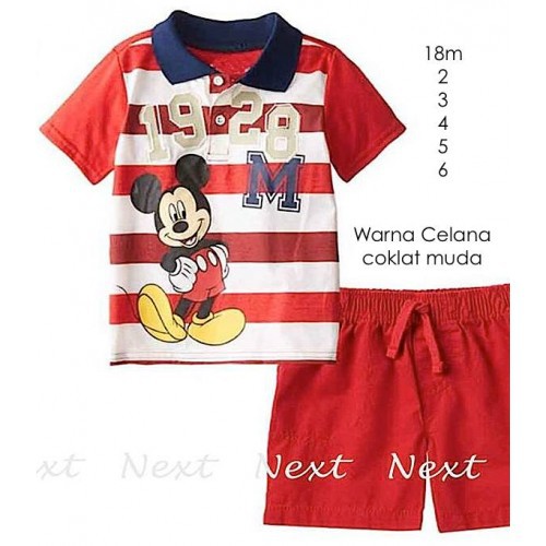 Baju anak perempuan impor reseller/dropship Mickey nex Sc-14759