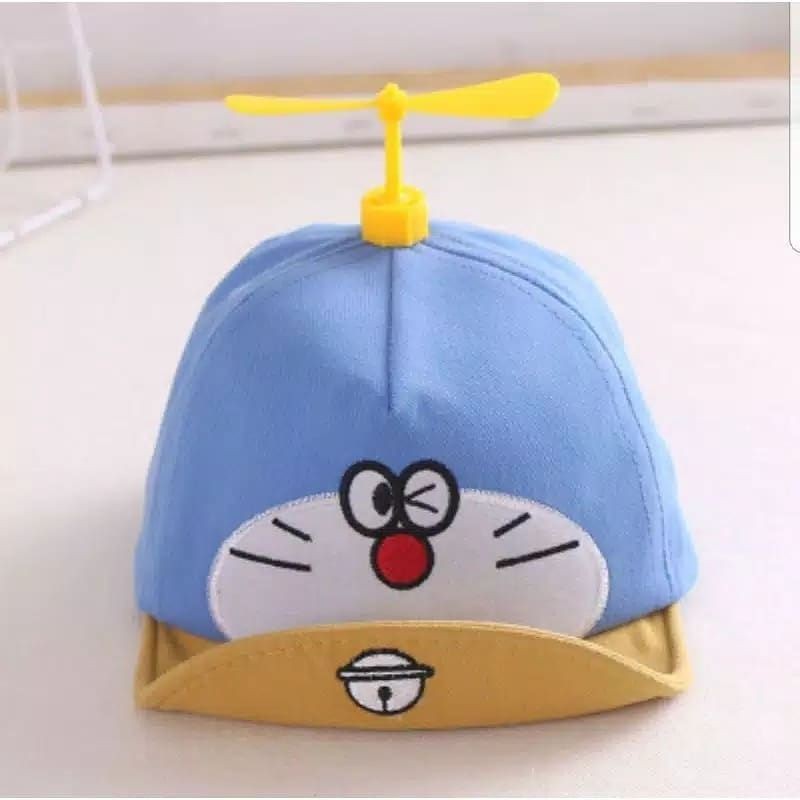 Topi Doraemon Baling baling
