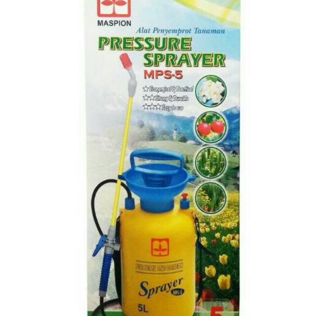 SEMPROTAN SPRAYER JINJING MUKTI GUNA UNTUK DI TAMAN DAN KEBUN DISINFEKTAN 5 LITER