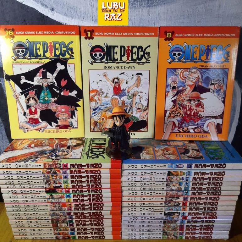 ((BISA COD)) Komik One piece 1-10/11-20/21-30/31-40/51-60/61-70/71-80/81-90
