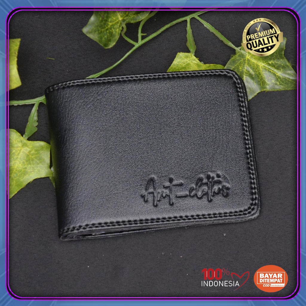 PROMO BIG SALE! Dompet cowok Dompet pendek Kulit Sintetis bayar di tempat