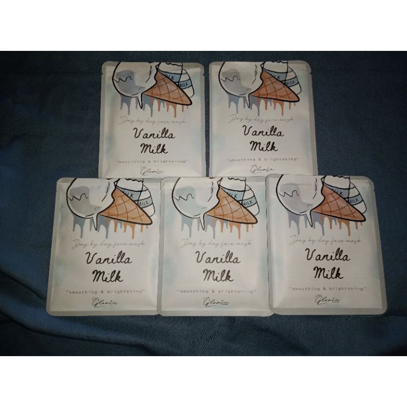 (BALIKPAPAN) Masker Organik by Lea Gloria Vanilla Milk｜ORI DISTRIBUTOR BALIKPAPAN