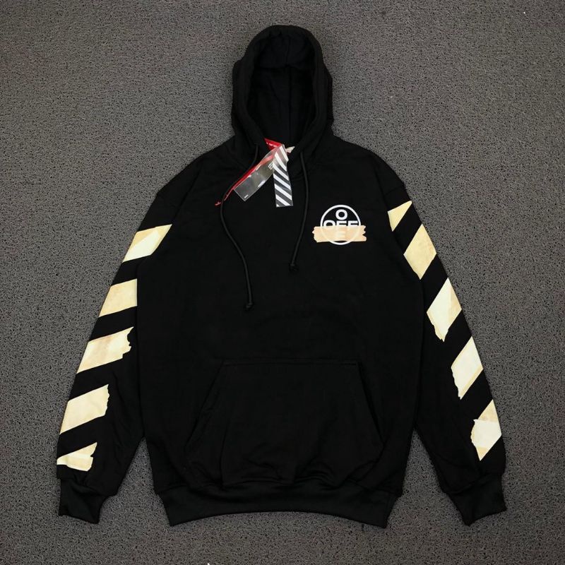 HODDIE OFF WHITE BLACK TAPE | OUTERWARE | SWEATER