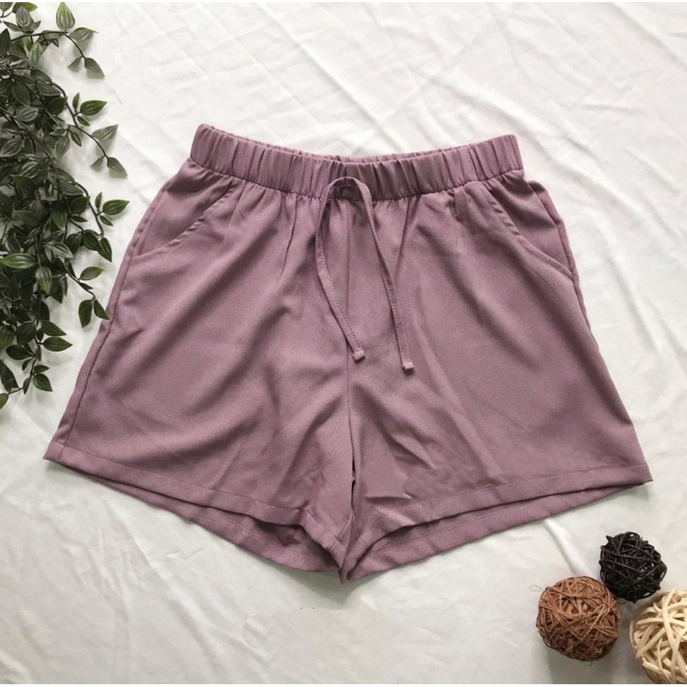 BDG_STYLE  TIARA SHORT PANTS/Celana Pendek Wanita/Celana santai/bisa COD