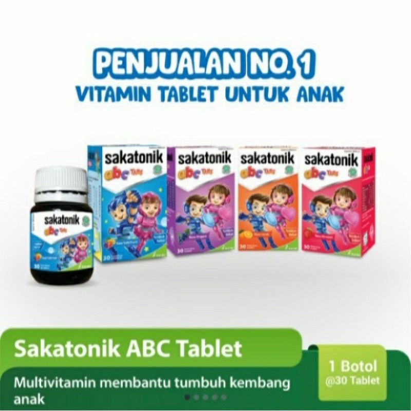 Sakatonik ABC tablet hisap isi 30