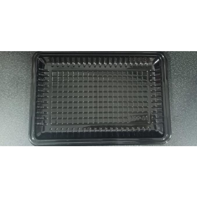 Mika Tray Sayur Plastik / TR 01 Tebal Serba Guna 1dus - Hitam --Termurah--