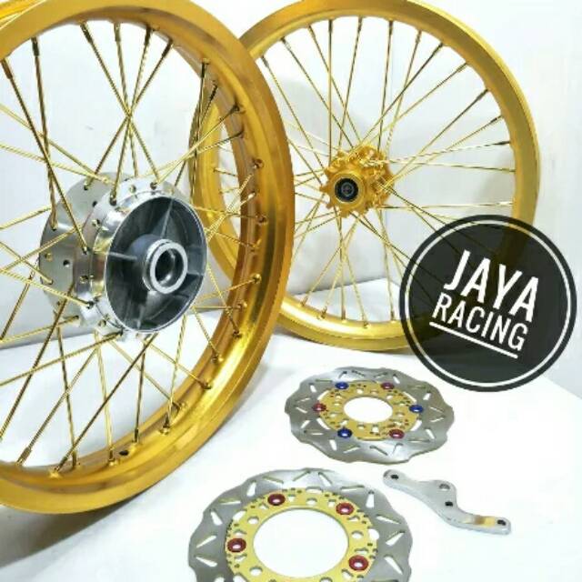 Velg Model TK ring 17 Lebar 215 185 Satria Fu - Sonic 150 - Supra x 125 plus stel warna bisa request