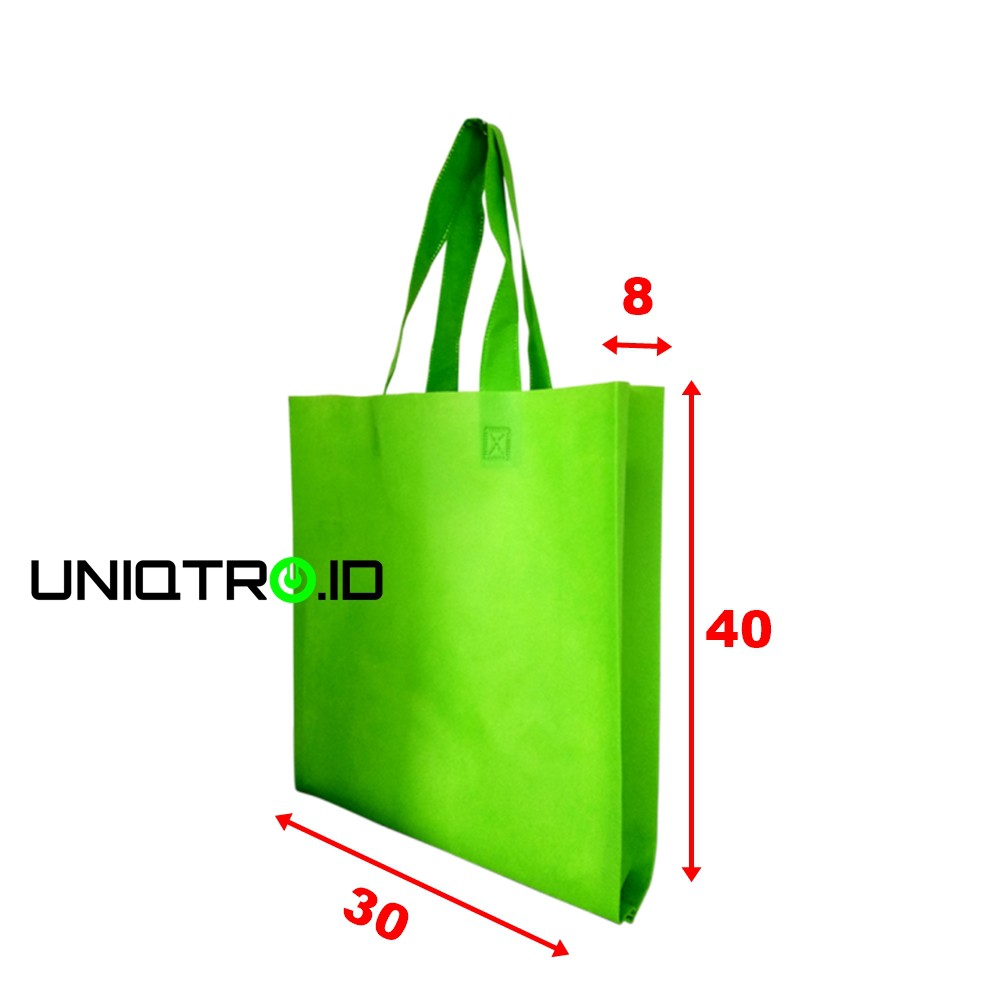 Goodie Bag Lipat Samping Bisa Sablon, Tas Promosi, Tas Ultah & Wedding-1