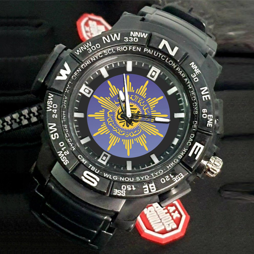 (EXCLUSIVE) Jam Tangan Logo MUHAMMADIYAH Motif 2 Sport Bagus