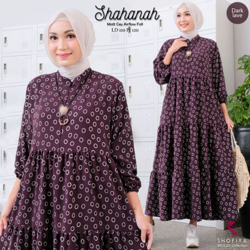 SHAHANAH Midi Dress Ori by Shofiya Fashion