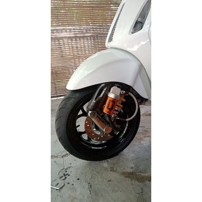 shock custom vespa sprint iget