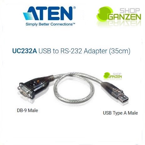 ATEN UC-232A Converter USB to Serial / RS232 , UC232A DB9