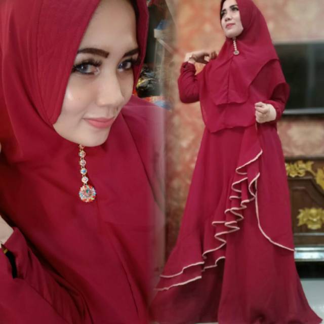 Gamis Set Khimar by D'four