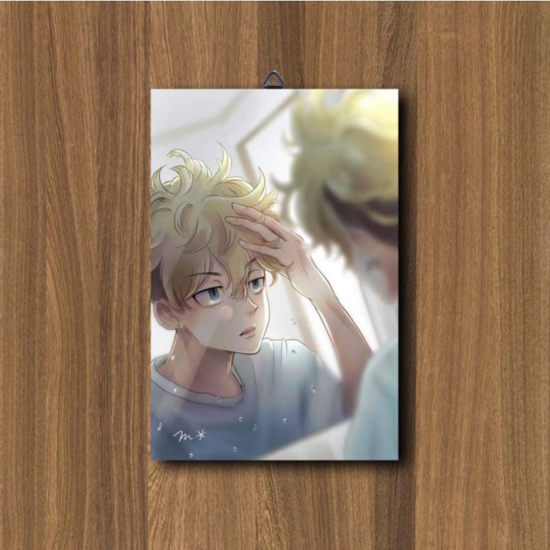 HIASAN DINDING KAMAR CHIFUYU MATSUNO TOKYO REVENGERS ANIME / POSTER KAYU ANIME / DEKORASI KAMAR-C17