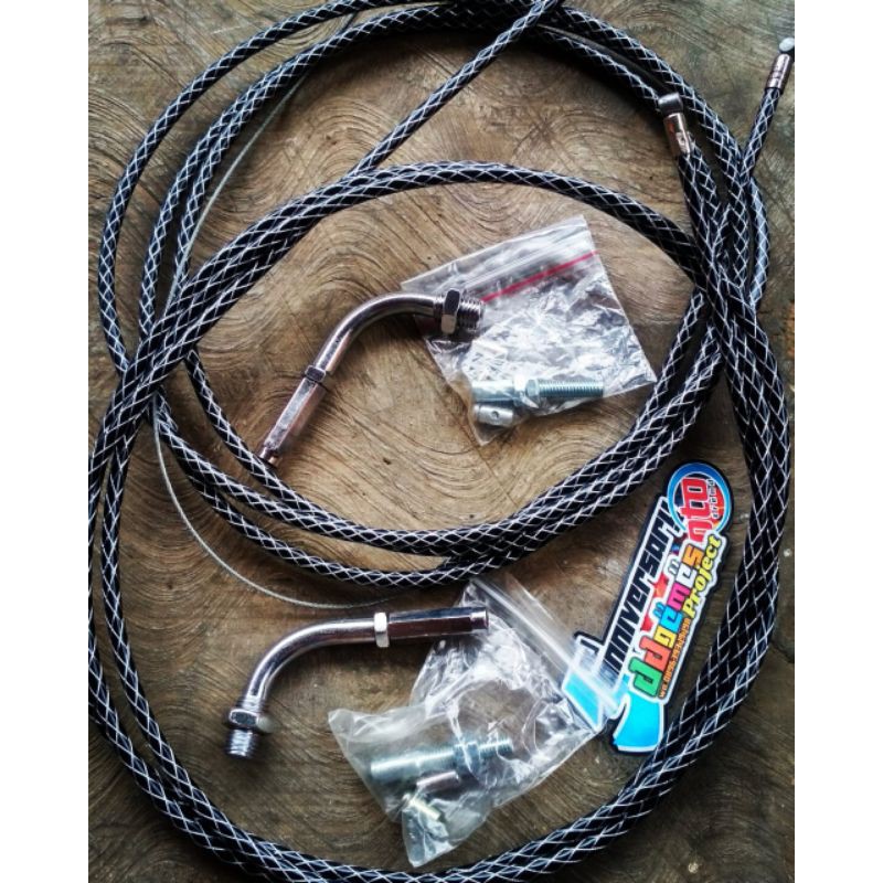kabel gas serat karbon