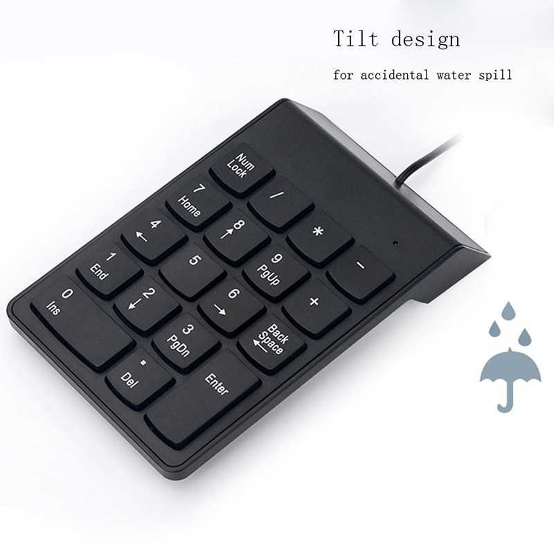 Hot Promo ! ANENG Numeric Keypad Numpad LED Backlight USB - K24