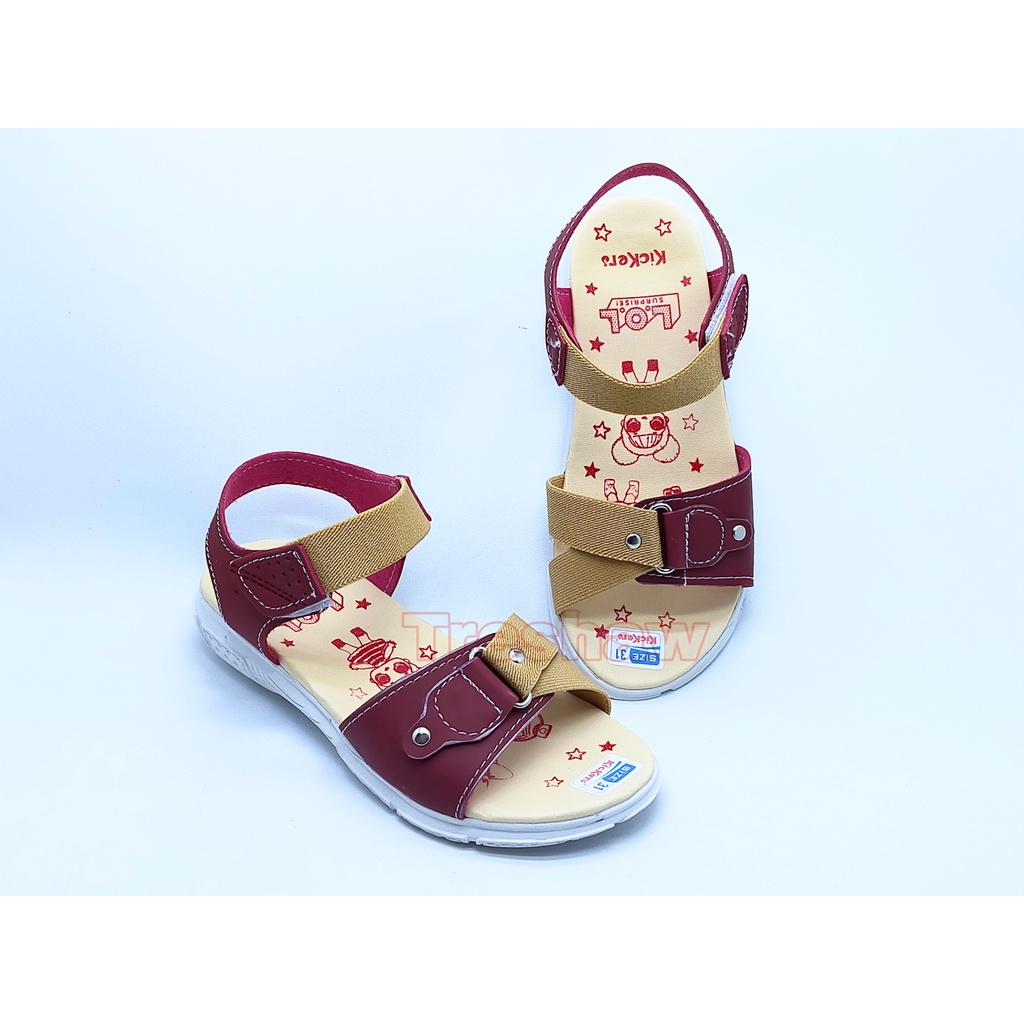 Sandal Anak Perempuan Karakter Lol Cute Kickers | Sandal Anak Let | Sandal Anak Kartun | Sandal Branded