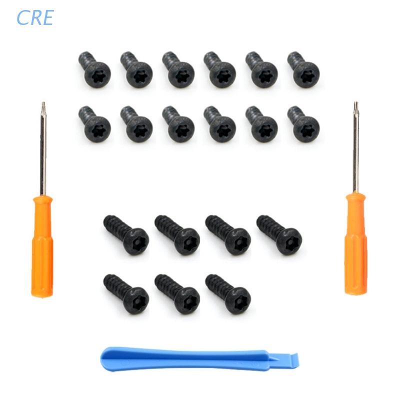 CRE  Repair Parts Tools Kit T8 T6 Screwdriver with Screws For -XBOX -ONE- /S Slim ones/ Elite Gamepad Controlle