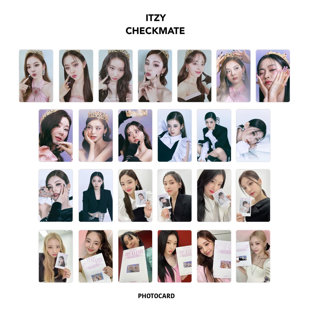 Photocard Itzy Checkmate