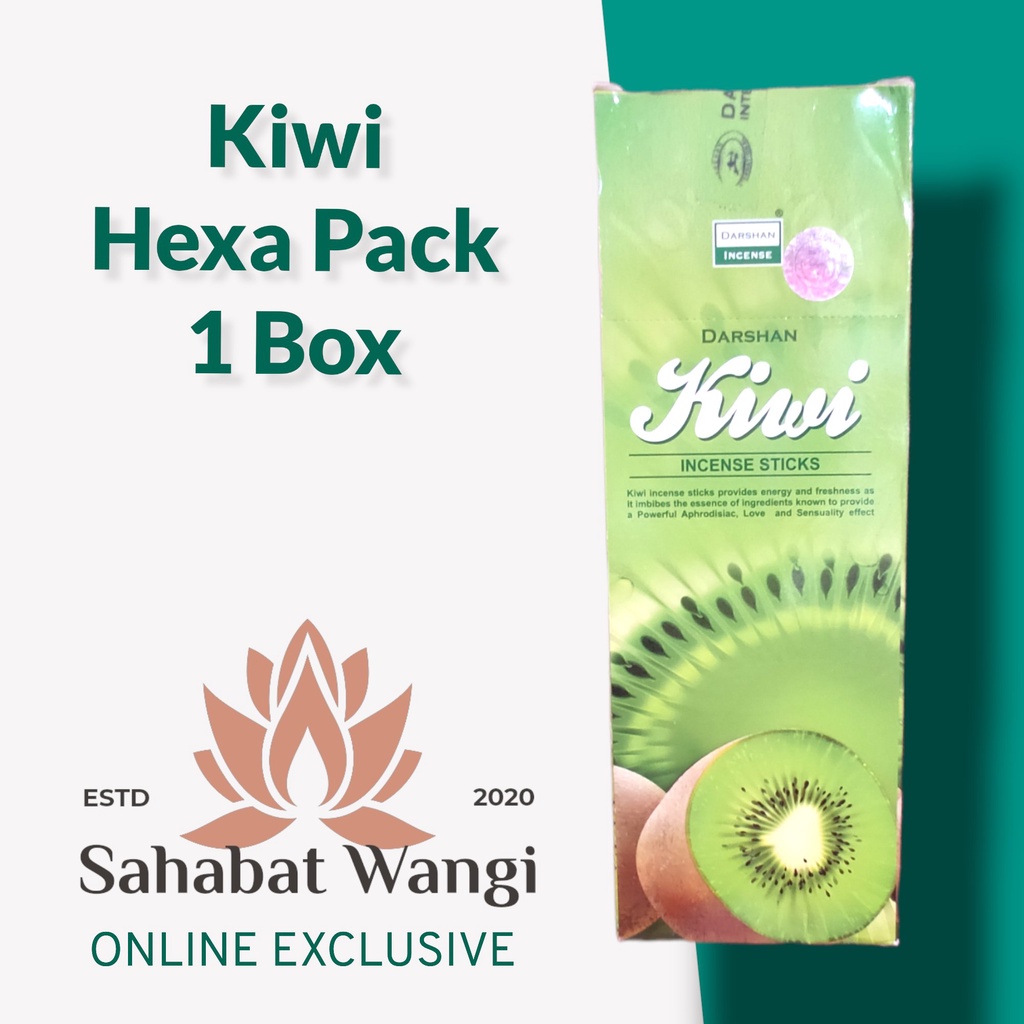 Dupa India Darshan Kiwi Hexa Short ( 6 Pack)