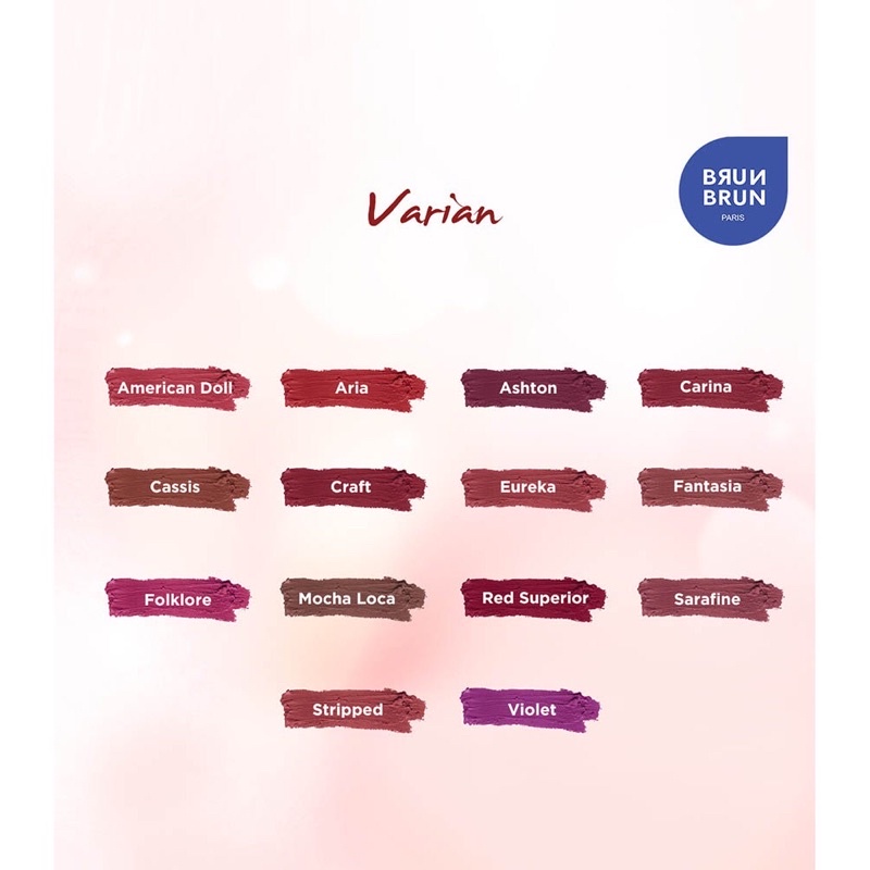 lipstik brunbrun paris melted matte lip color sale