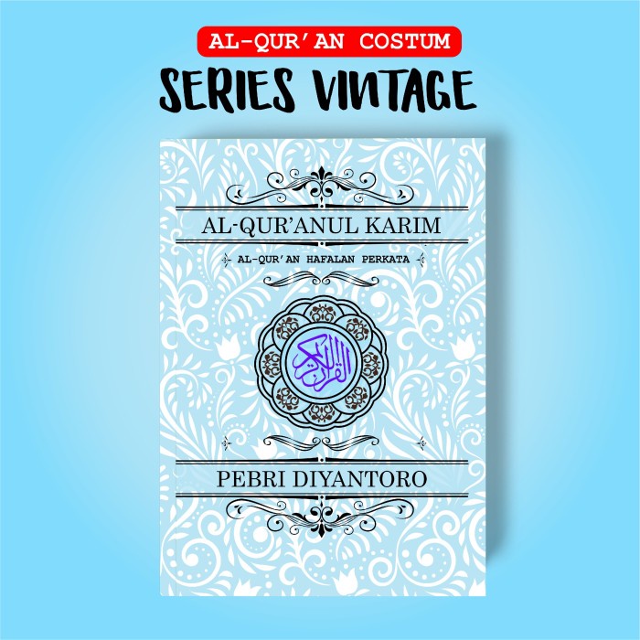 Alquran Wanita Custom Nama dan terjemahan alquran Hafalan kado UK A4