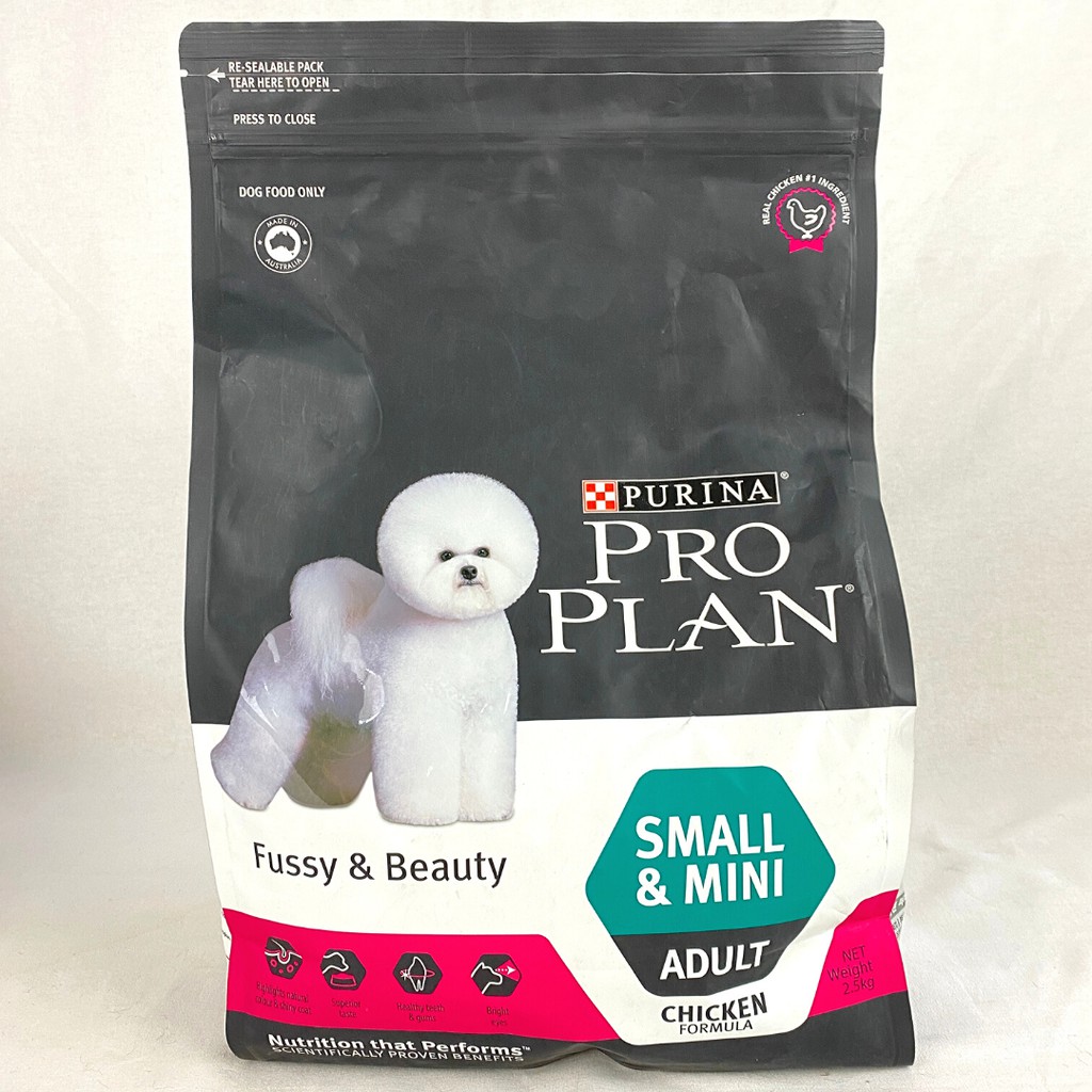 

PROPLAN Makanan Anjing Rewel Mini Fussy and Beauty 2.5kg ( Picky eater)