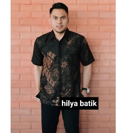 Recomended.. Kemeja Batik Pria Lengan Pendek KUSUMAYUDHA full furing / kemeja batik pendek pria baha