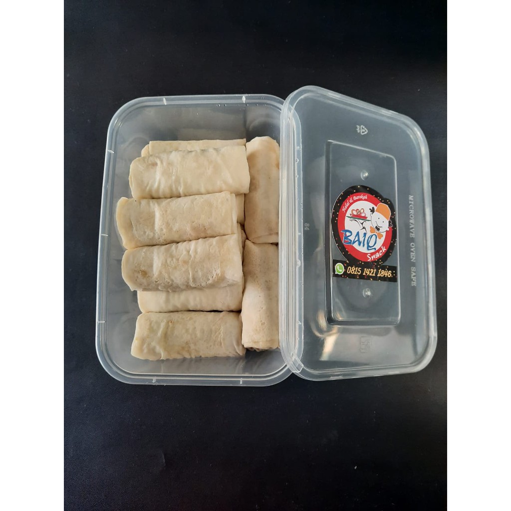 

Baiq Frozen Food Lumpia Semarang Mini Frozen Asli dari Semarang 400 gr isi 10 pcs