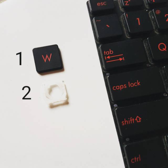Tombol Tuts Keyboard Ori Bawaan Asus ROG G550 G550J G550JK G550JX GL552 GL552JX GL552VW GL552VX G551