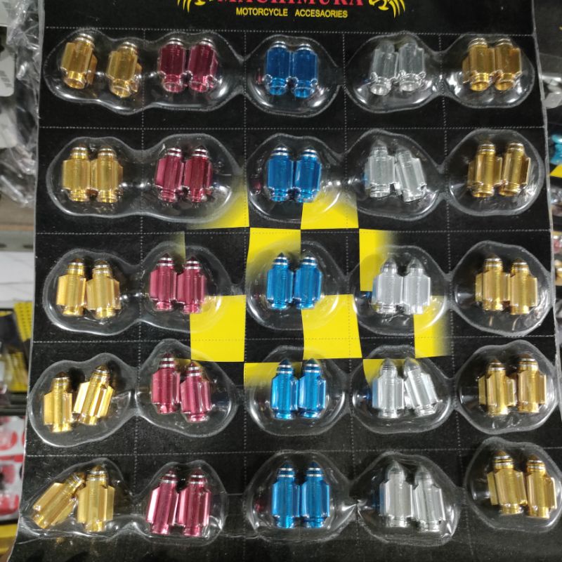 Tutup pentil motor model Roket/ Apollo/Tutup pentil Mobil /sepeda bahan cnc universal