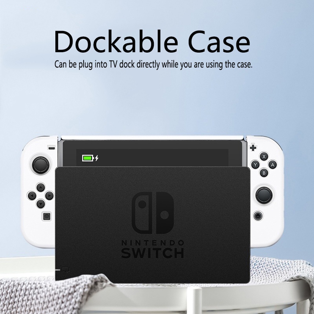 7pcs Tas Hard Case Pelindung Penyimpanan Nintendo Switch V1 V2 Model Portabel Dengan Tempered Glass