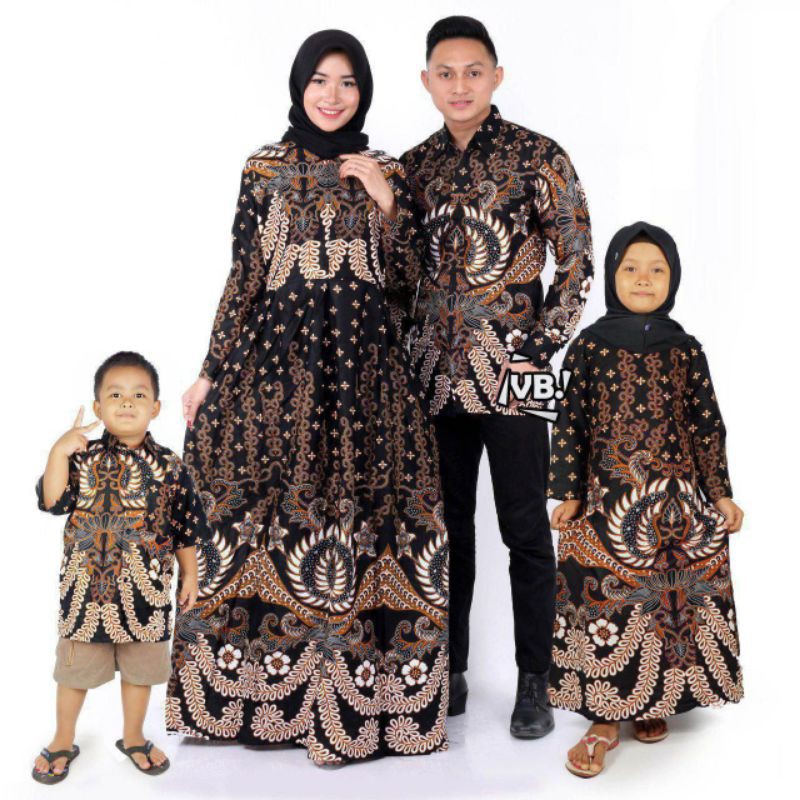 all coeple kluarga batik katun modern trendy