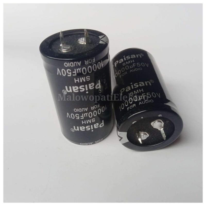 Elco Paisan SMH 10000uf 50v Kapasitor Elko