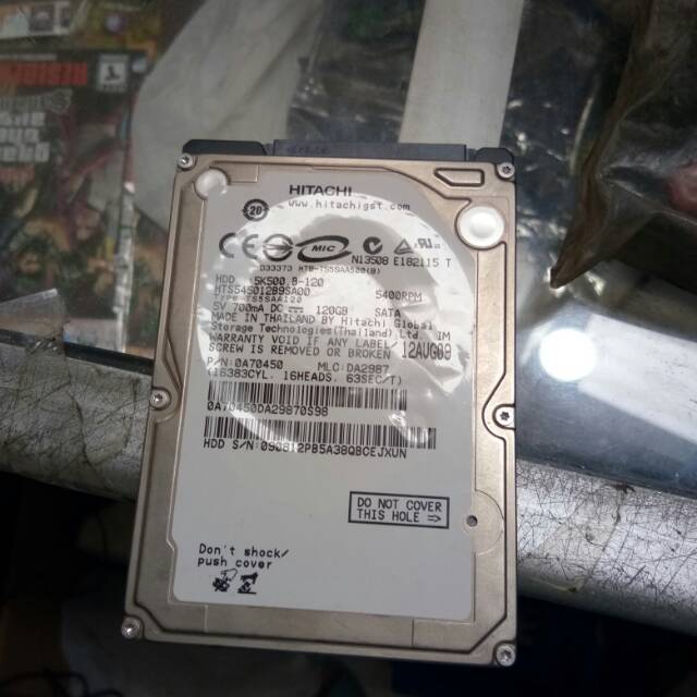 Harddisk laptop/ps3 120gb/160gb